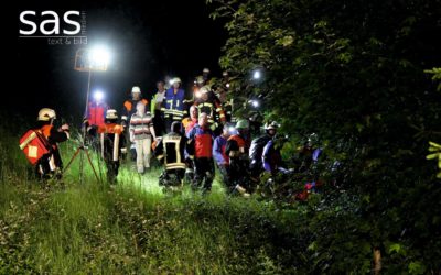 Einsatz bei Waldunfall