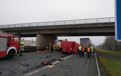 Verkehrsunfall auf der A3