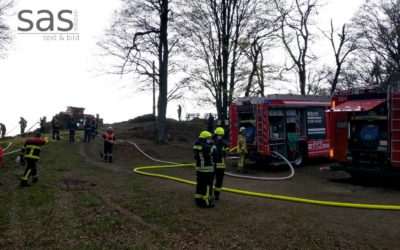 Waldbrand am Büchelstein