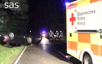 Unfall am Ortsausgang