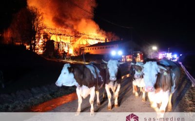 Brand Landwirtschaftliches Anwesen